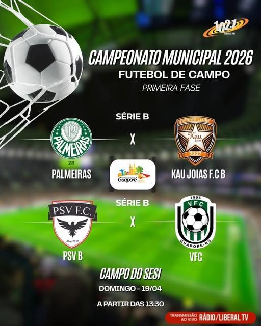 Campeonato Municipal 2026 | Futebol de Campo